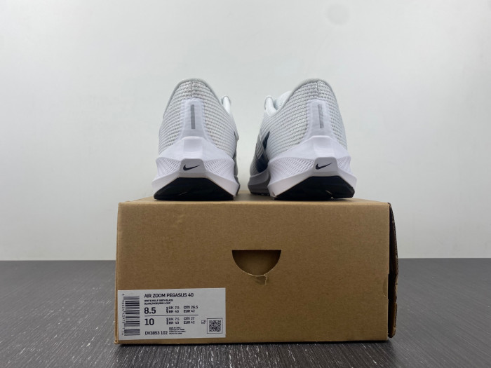 nike air zoom pegasus 40 white black photon dv3853-102
