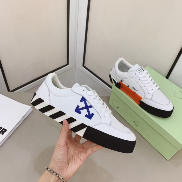 ofw calfskin vulcanized low sneakers