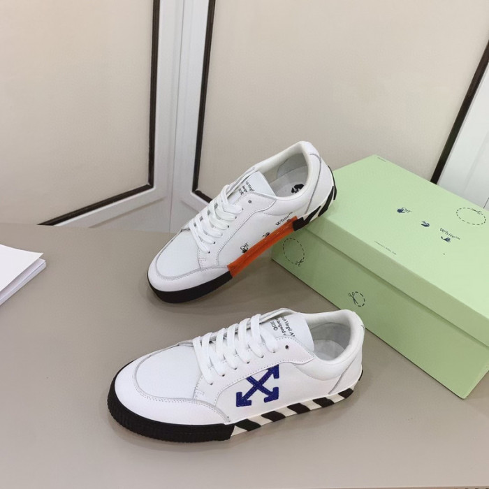 ofw calfskin vulcanized low sneakers