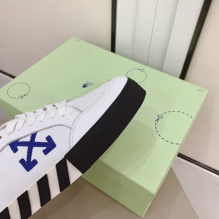 ofw calfskin vulcanized low sneakers