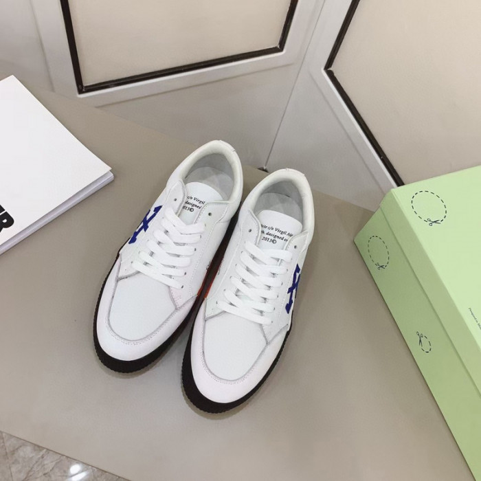 ofw calfskin vulcanized low sneakers