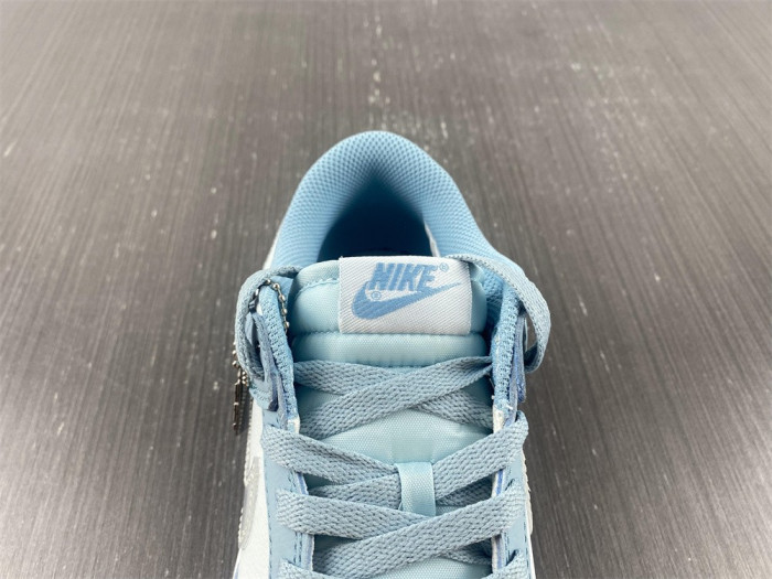 nike dunk low gs grey blue dh9765-401