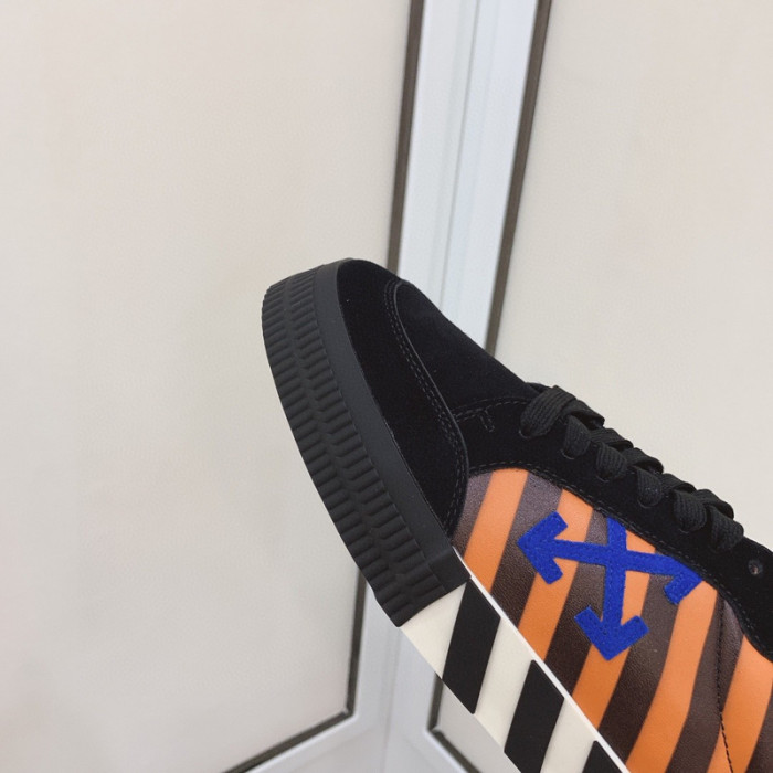 ofw calfskin vulcanized low sneakers