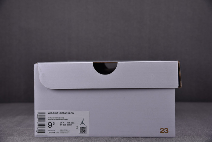 jordan 1 low new emerald - dc0774-132
