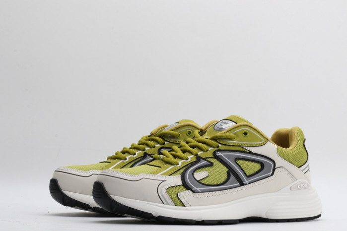 b30 sneaker yellow mesh and white