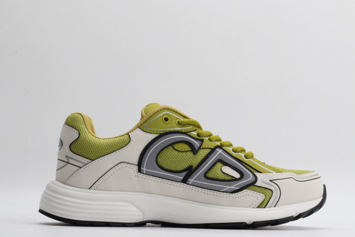 b30 sneaker yellow mesh and white