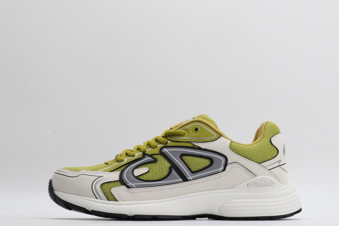 b30 sneaker yellow mesh and white