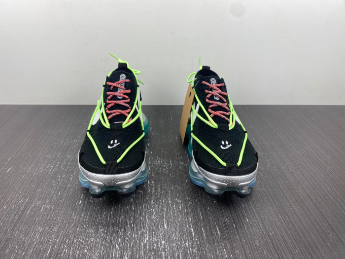 nike air max scorpion fk black green blue sliver fn8884-013