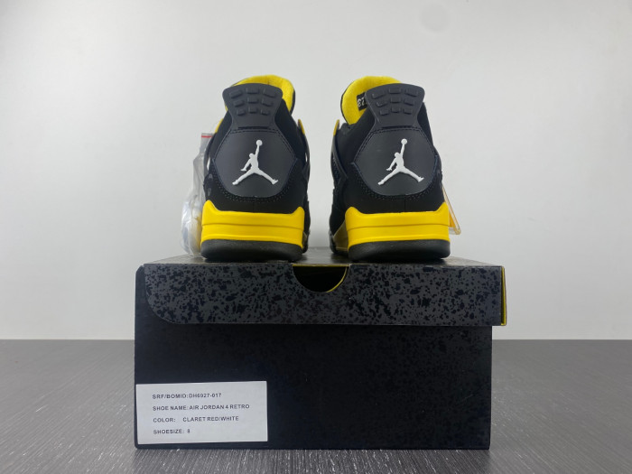 air jordan 4 retro thunder (2023) - dh6927-017