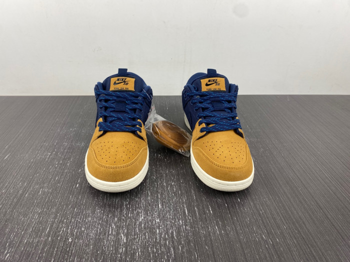 nike sb dunk low "midnight navy/ochre" dx6775-400