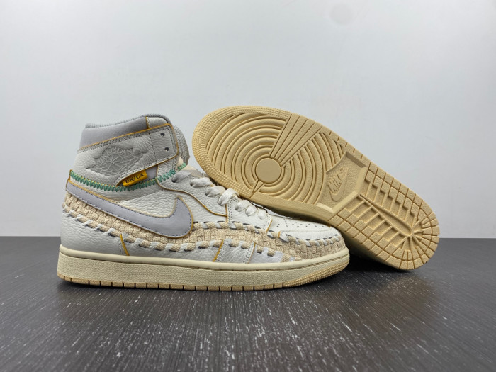air jordan 1 retro high og sp union woven sail fd2565-100