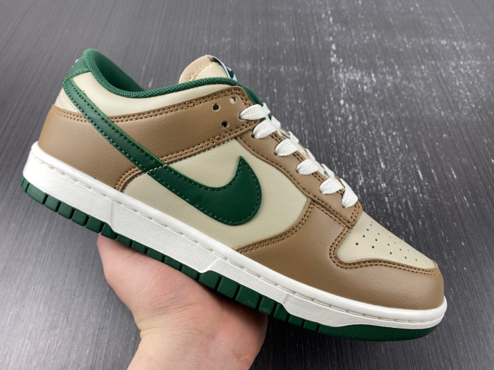 nike dunk low tan green fb7160-231
