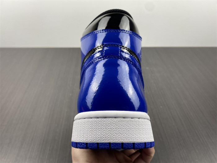 air jordan 1 dark marina blue patent leather 555088-404