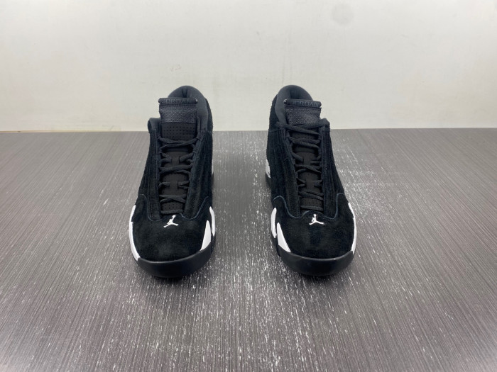 air jordan 14 “black/white/university red” 487471-016