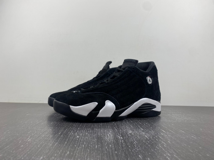 air jordan 14 “black/white/university red” 487471-016