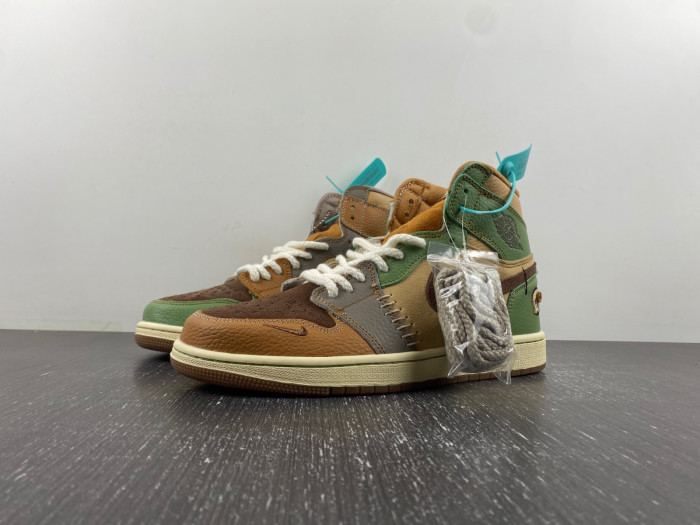 zion williamson x air jordan 1 og “voodoo” dz7292-100