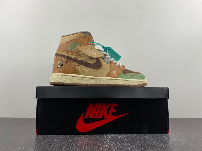 zion williamson x air jordan 1 og “voodoo” dz7292-100