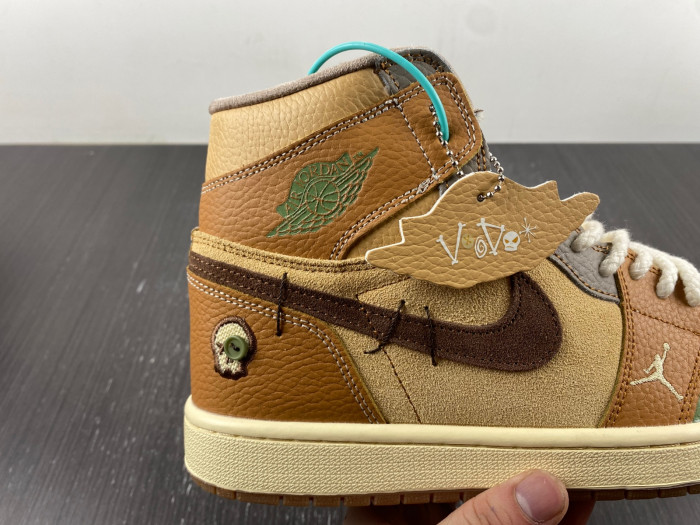 zion williamson x air jordan 1 og “voodoo” dz7292-100