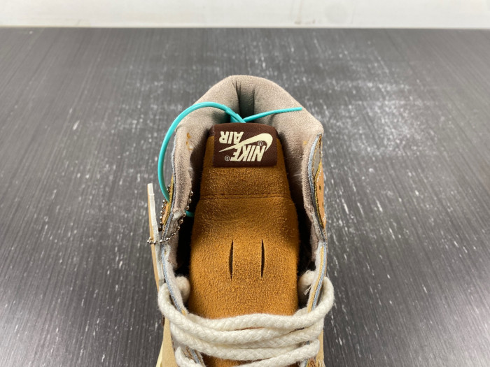 zion williamson x air jordan 1 og “voodoo” dz7292-100