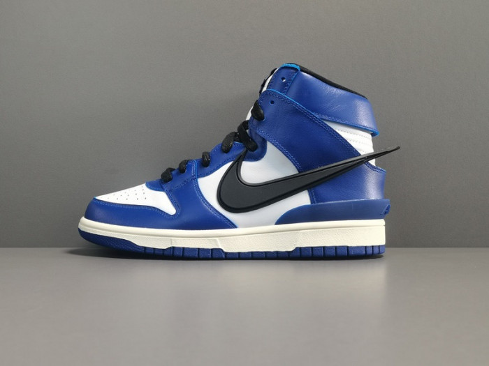 nike dunk high ambush blue  cu7544-400