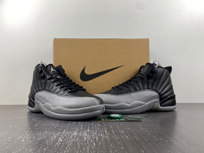 air jordan 12 "black wolf grey” ct8013-019