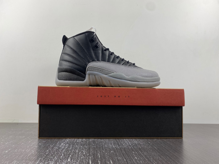 air jordan 12 "black wolf grey” ct8013-019