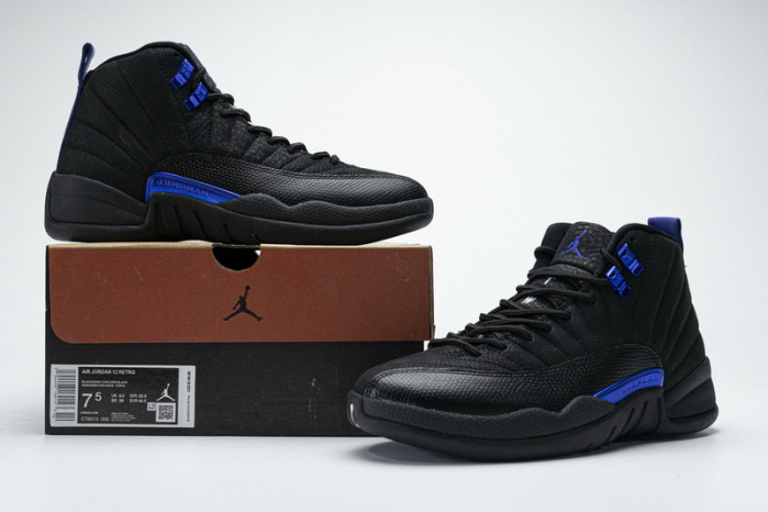 air jordan 12 retro black dark concord ct8013-005