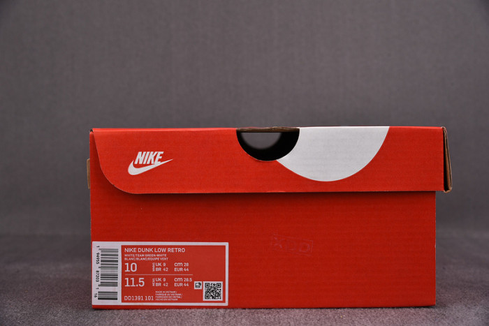 nike dunk low spartan green - dd1391-101