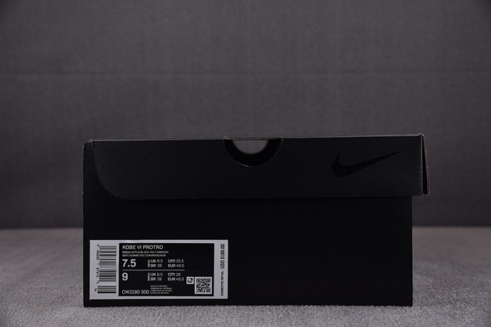 nike kobe 6 protro grinch (2020) cw2190-300