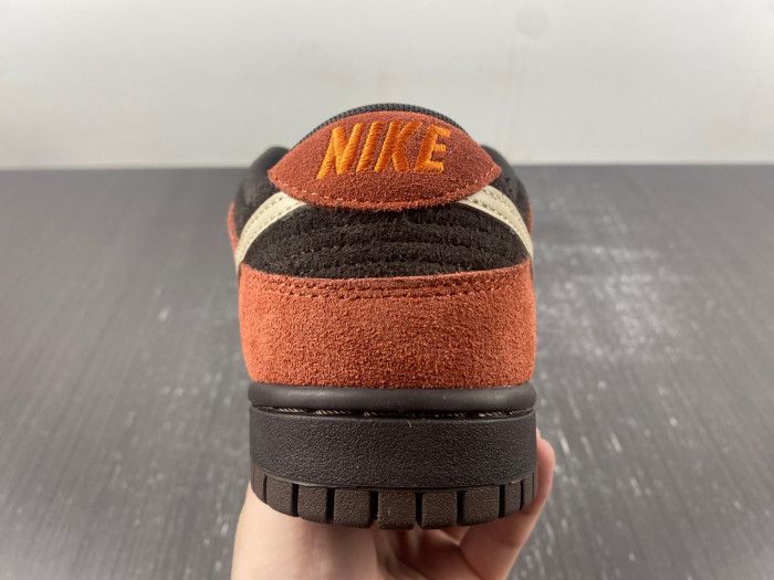 nike dunk low "red panda" fv0395-200