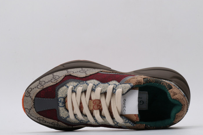 gucc rhyton vintage trainer sneaker 620185 99wg0 6060