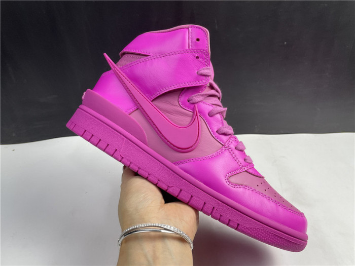nike dunk high ambush active fuchsia - cu7544-600