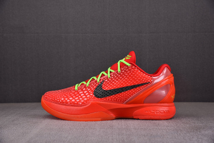 nike kobe 6 protro reverse grinch fv4921-600